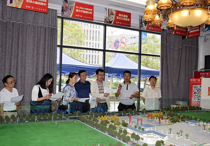 省、市聯(lián)合工作組蒞臨階州廣場檢查指導工作